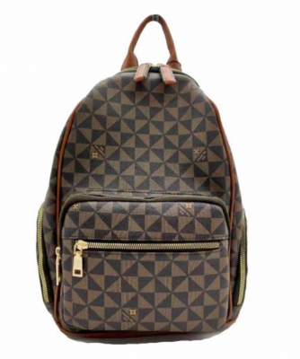 Monogram Backpack PM2697 COFFEE